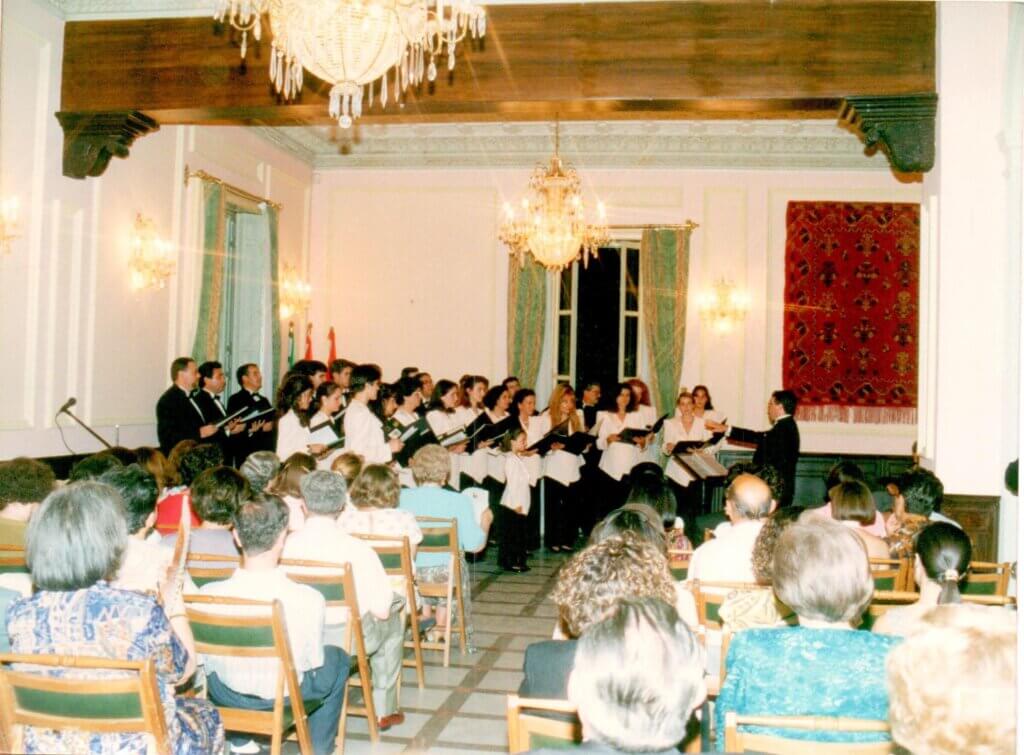 Foto de archivo del Coro Escuela de Juventudes Musicales